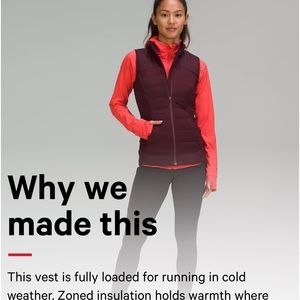 Lululemon vest